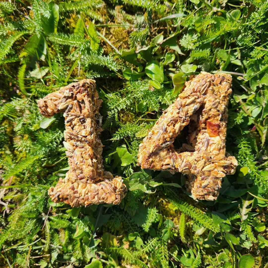 Friandises chevaux chiffres anniversaire Natural Kys