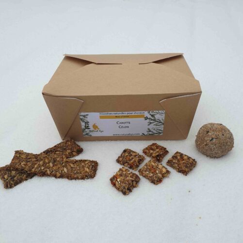 Box hiver friandises chevaux Natural Kys