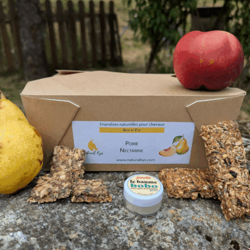 Box été friandises naturelles pour chevaux Natural Kys