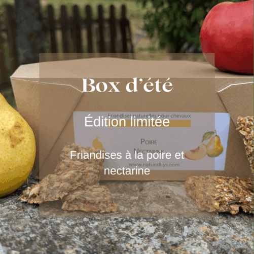 Box été friandises naturelles pour chevaux Natural Kys