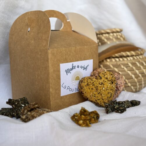 Box de friandises nautrelles chevaux Natural Kys personnalisée