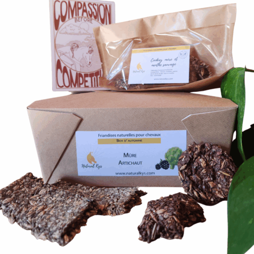 Box automne friandises naturelles chevaux Natural Kys