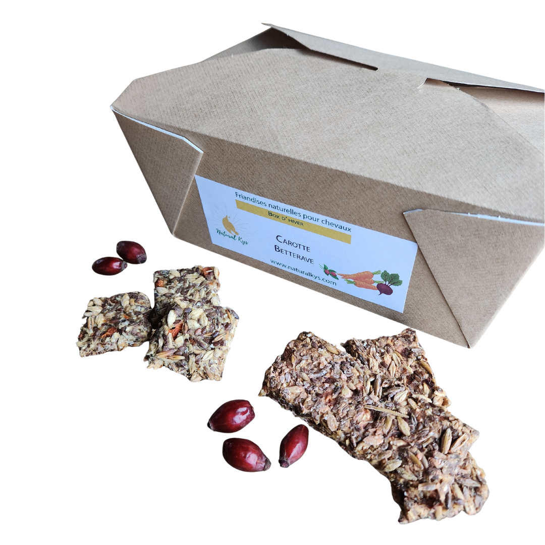 Friandises chevaux Natural Kys carotte betterave
