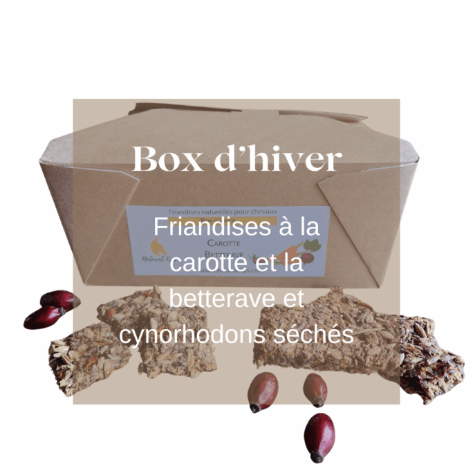 Natural Kys friandises naturelles chevaux box hiver