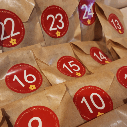 Calendrier de l'avent friandises naturelles chevaux Natural Kys
