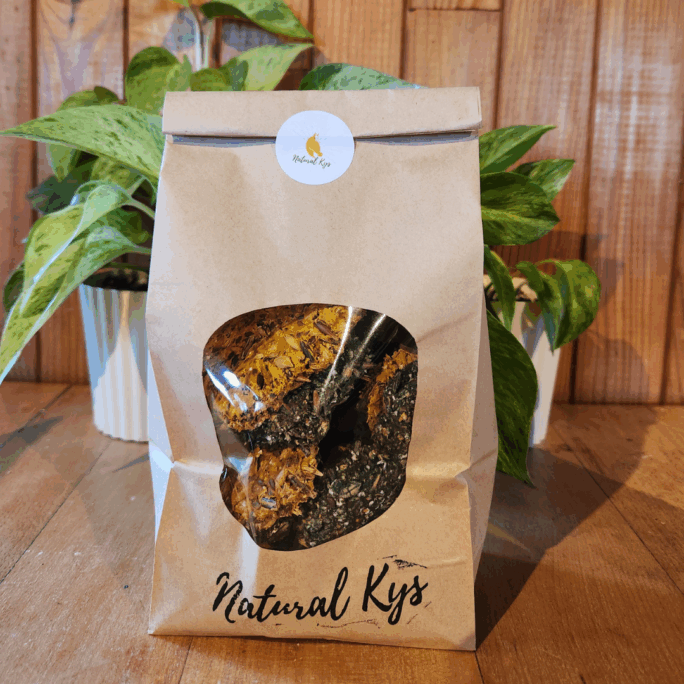 Friandises naturelles chevaux Natural Kys spiruline et curcuma