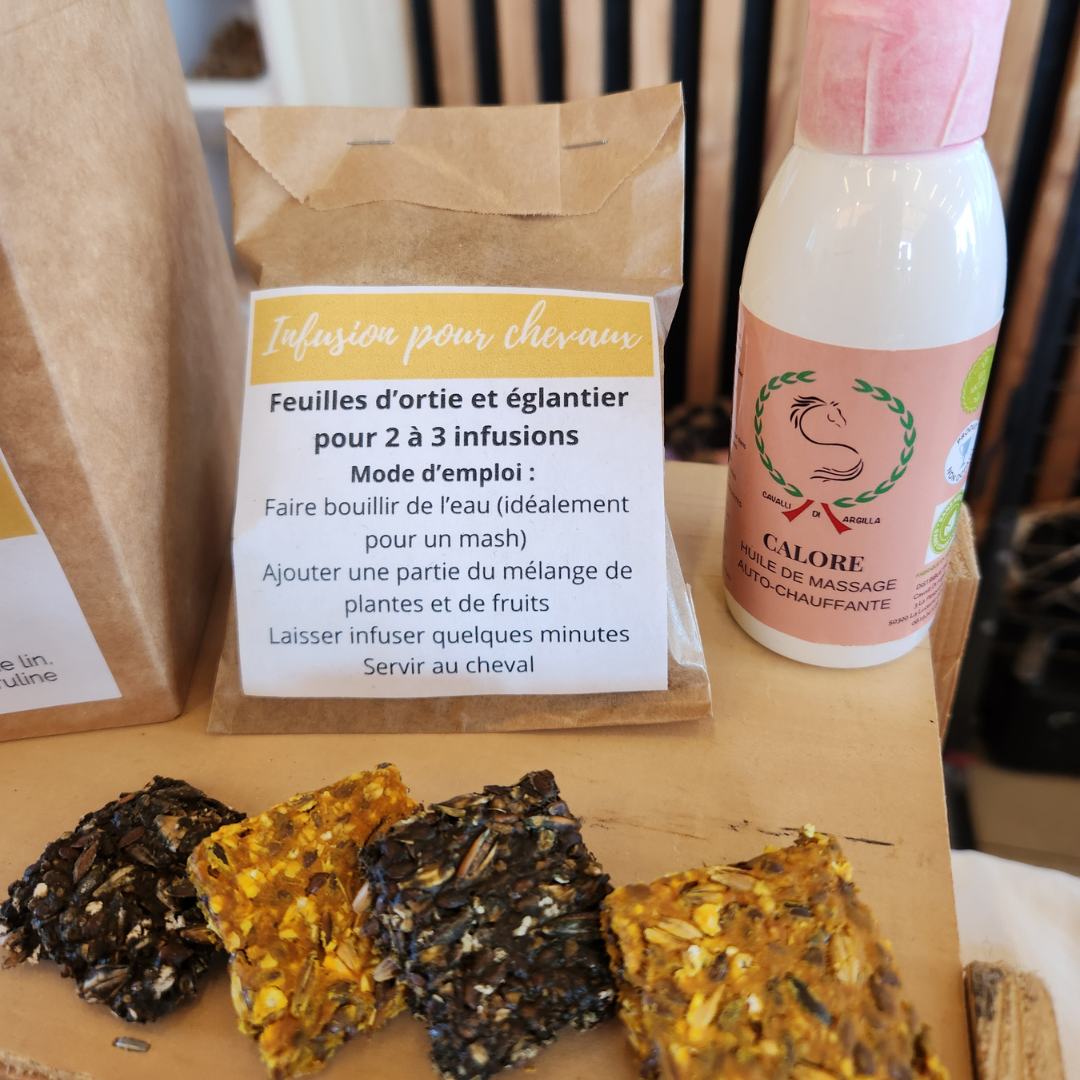 Box bien etre friandises chevaux Natural Kys